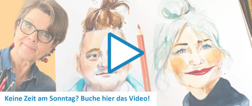 Kompaktkurs (Aufzeichnung): Geheimnisse fürs Portrait-Sketchen