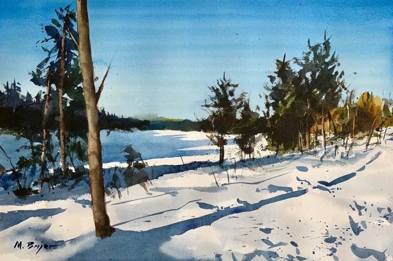 Landschaften aquarellieren