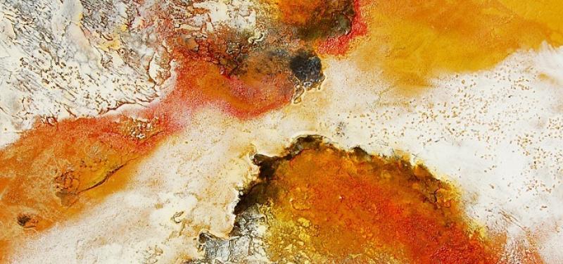 Entdeckungsreise Acrylmalerei - Strukturen und Oberflächen