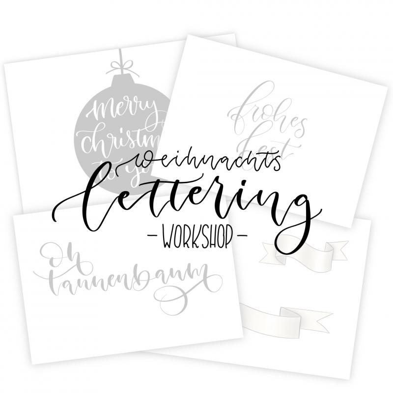Weihnachts-Workshop Handlettering
